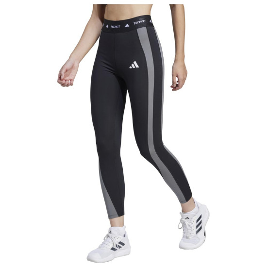 Adidas Γυναικείο κολάν Techfit Colorblock Leggings 7/8 Adidas Γυναικείο κολάν Techfit Colorblock Leggings 7/8